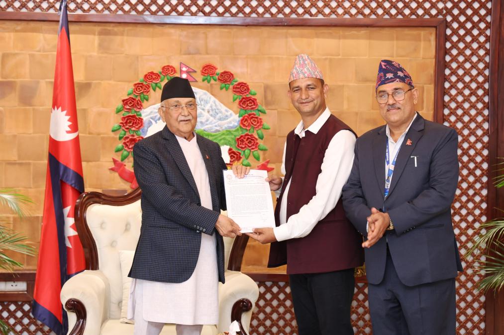 नेपालगञ्ज–नयाँ दिल्ली सिधा हवाइ उडानका लागि प्रधानमन्त्रीलाई ध्यानाकर्षण