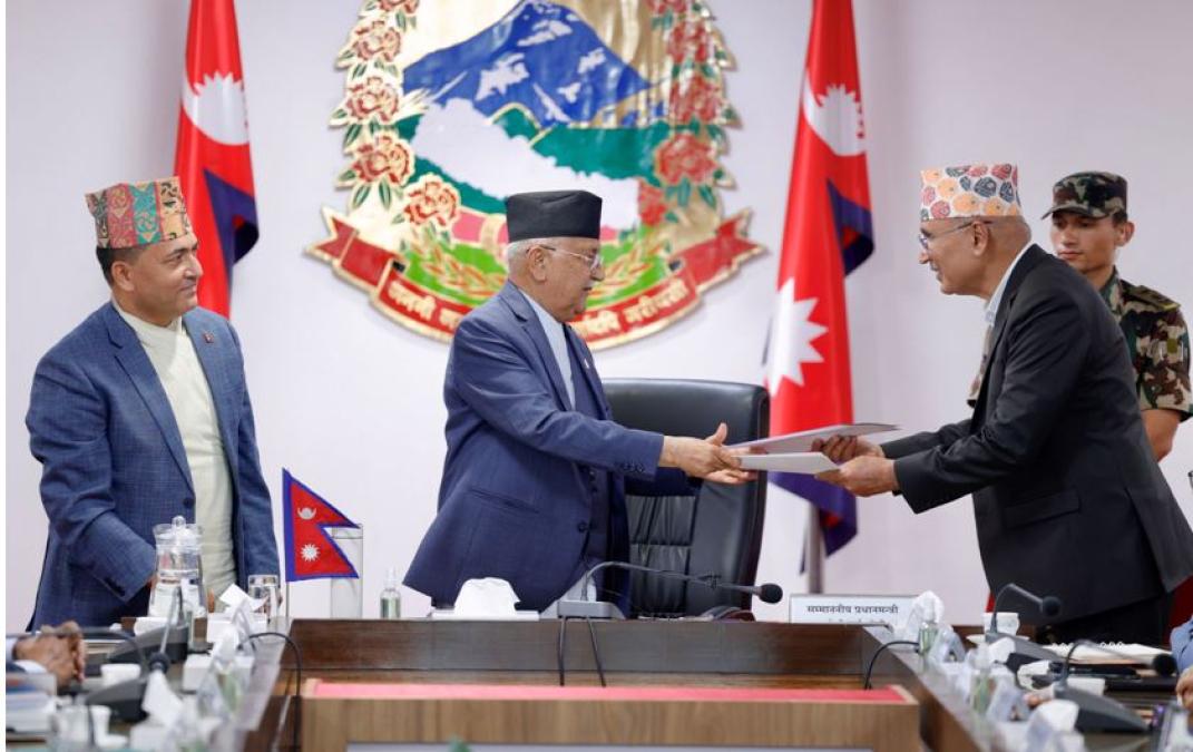 प्रधानमन्त्री र मन्त्रीहरुबीच आज कार्यसम्पादन सम्झौता