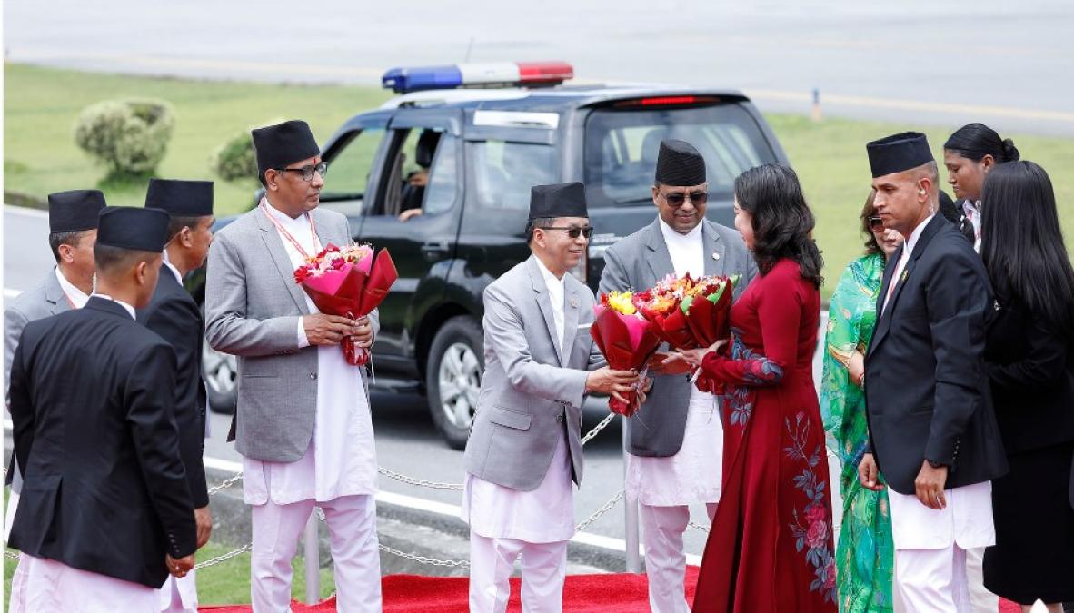 भियतनामका उपराष्ट्रपति सुआन नेपाल भ्रमणमा