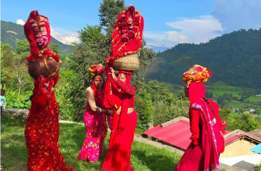 सुदूरपश्चिममा गौरा पर्व सुरु, आज घरघरमा बिरुडा भिजाइँदै