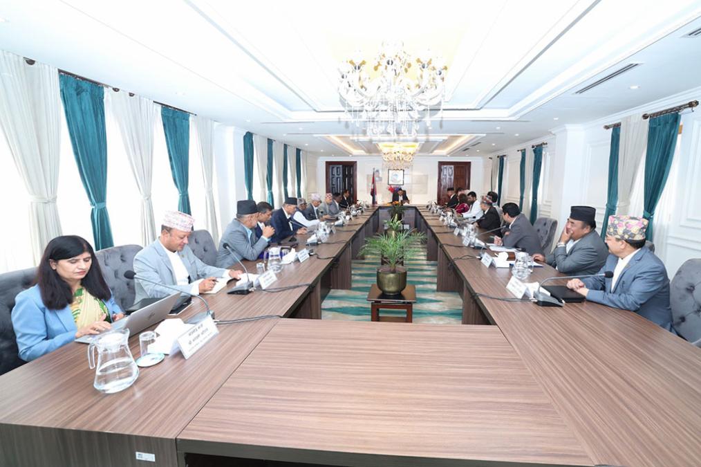 मन्त्रिपरिषद्को बैठक बालुवाटारमा जारी