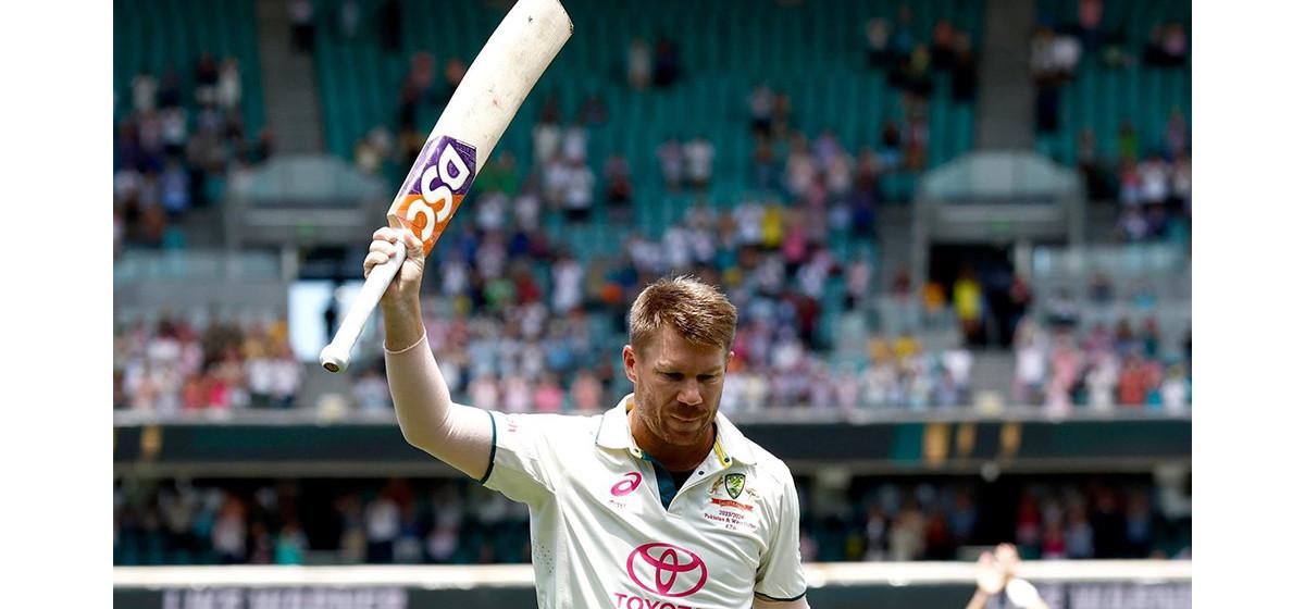 विश्वकपबाट बाहिरिएसँगै अन्तर्राष्ट्रिय क्रिकेटबाट डेभिड वार्नरको सन्यास