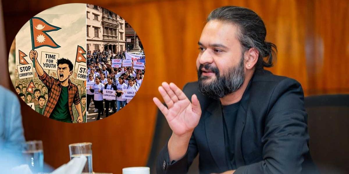 जेनजीको प्रदर्शनलाई बालेनको समर्थन, नेता र अभियन्ताहरुलाई बाठो नबन्न चेतावनी