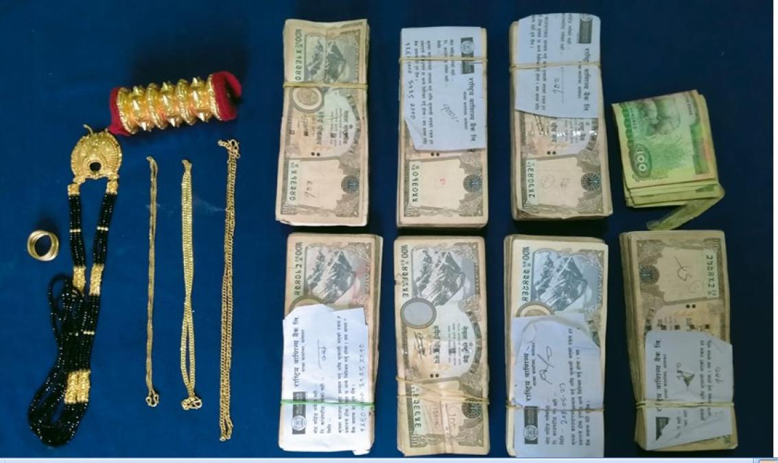 स्रोत नखुलेको नगद र गरगहनासहित एकजना नियन्त्रणमा