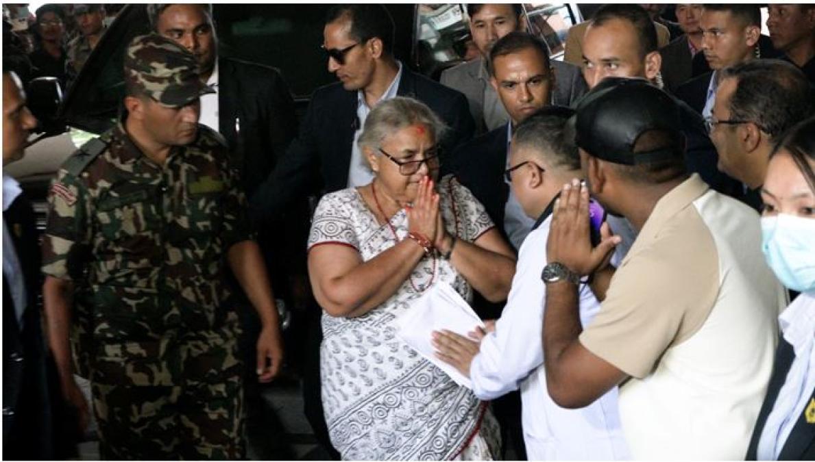 प्रधानमन्त्रीले ट्रमा सेन्टर पुगेर घाइतेको स्वास्थ्यबारे लिनुभयो जानकारी