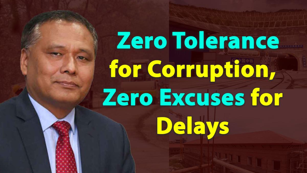 Minister Ghising Vows to End Stalled Development Projects