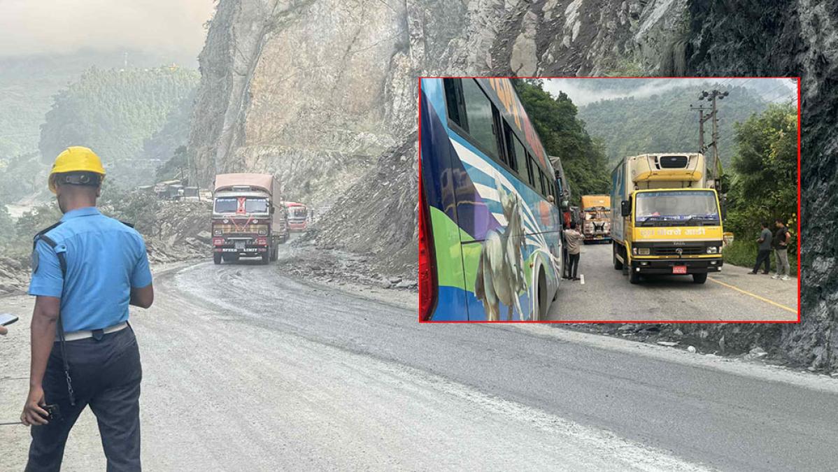 तुईन खोला पुल नजिक एकतर्फी संचालनमा, लेन अनुशासन पालना गर्न आग्रह