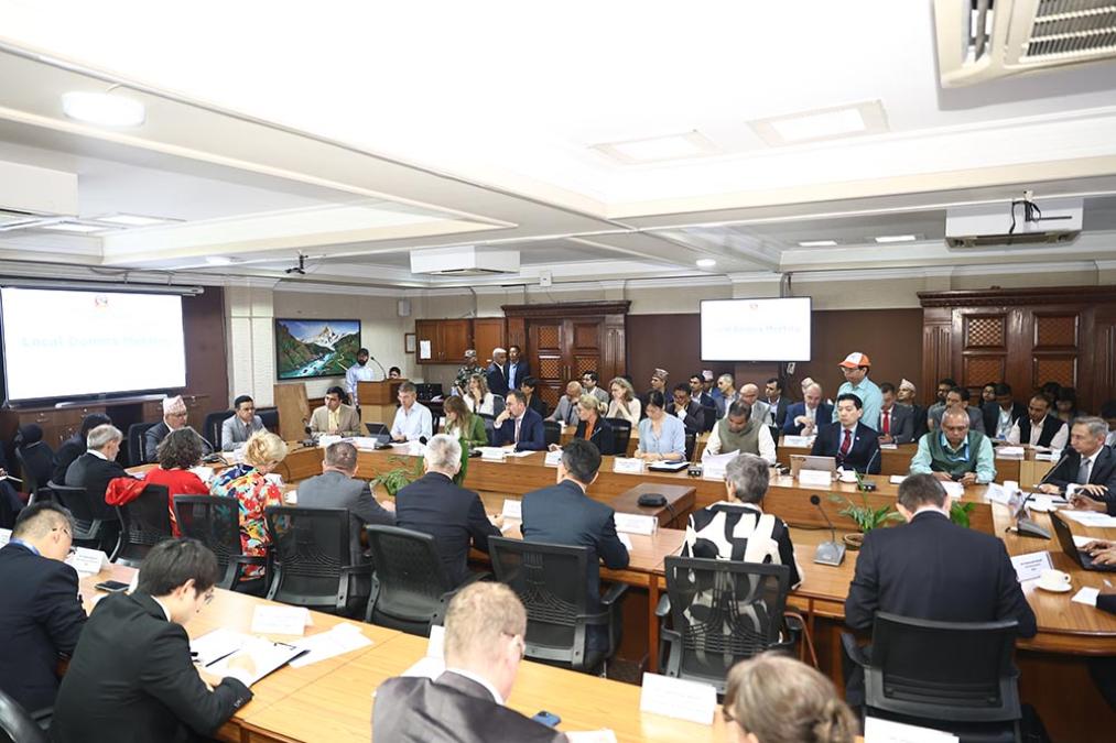 अर्थमन्त्री खनालले गरे स्थानीय विकास साझेदारहरुसँग छलफल तथा अन्तर्कृया