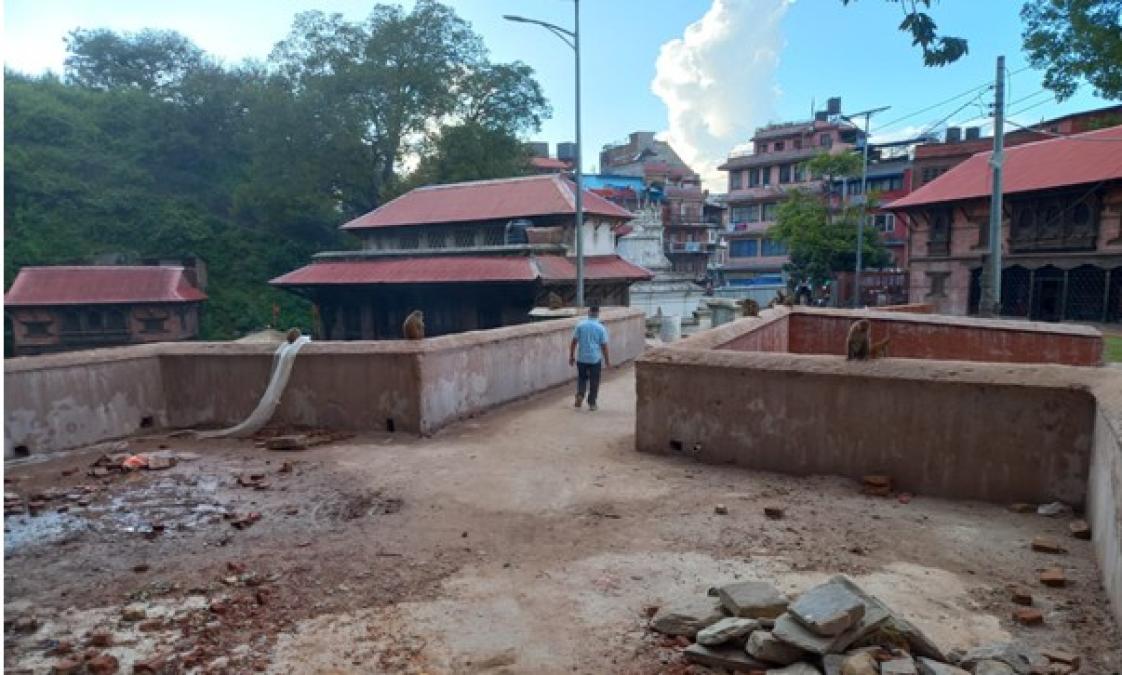 अलपत्र भएको करिब एक वर्षपछि बन्यो गौरीघाट पुल