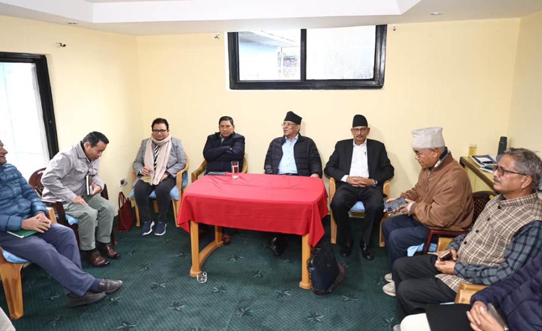 वाम घटकसँगको एकता माओवादी केन्द्रबाट अनुमोदन, बैठकमा जनार्दन शर्मा अनुपस्थित