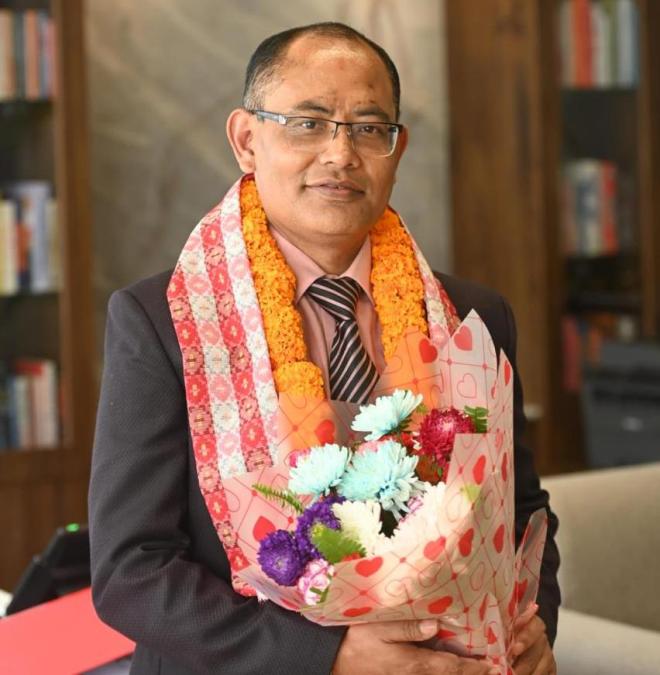 एनआईसी एशिया बैङ्कका नवनियुक्त सिइओ शाक्यद्धारा पदभार ग्रहण