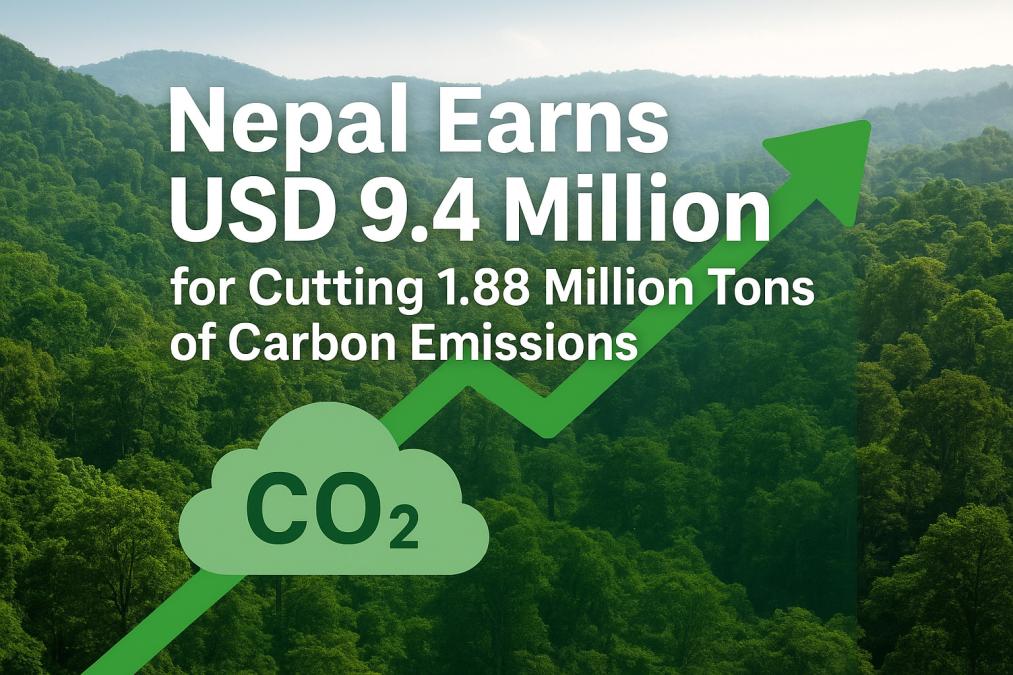 Nepal Earns USD 9.4 Million for Cutting 1.88 Million Tons of Carbon Emissions