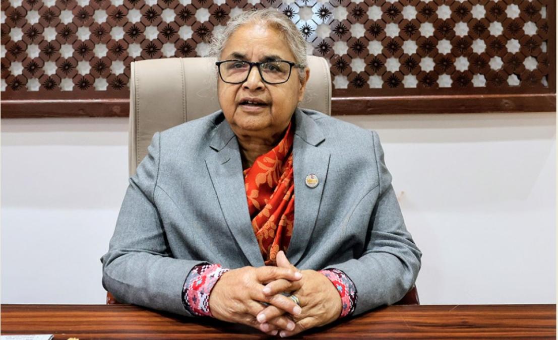 प्रधानमन्त्री कार्कीले दलहरूलाई सरकारका कामकारबाही र प्राथमिकताबारे ब्रिफिङ गर्दै