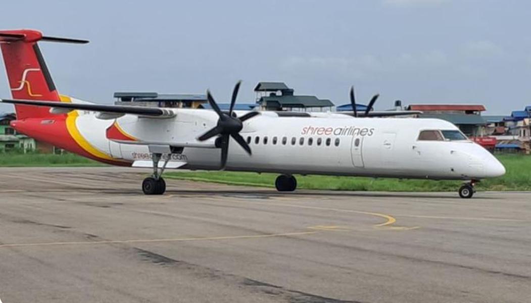 ह्वील स्टेरिङ लकभएपछि  विमान ‘डाइभर्ट’