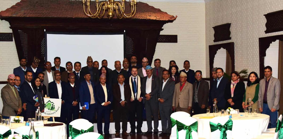 ग्रीन स्किल्स एडभाइजरी बोर्ड (जीसाब) को औपचारिक शुभारम्भ वातावरण मैत्री सीपको आवश्कतामाथी सरोकारवालाहरुको जोड