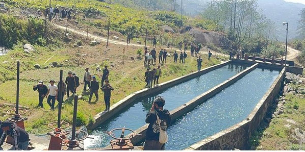 मुआब्जा नपाएपछि माथिल्लो रावाखोला आयोजना बन्द