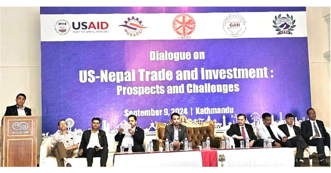 अमेरिकामा निर्यात बढाउन भन्सार रहित सुविधाको निरन्तरता आवश्यकः ढकाल