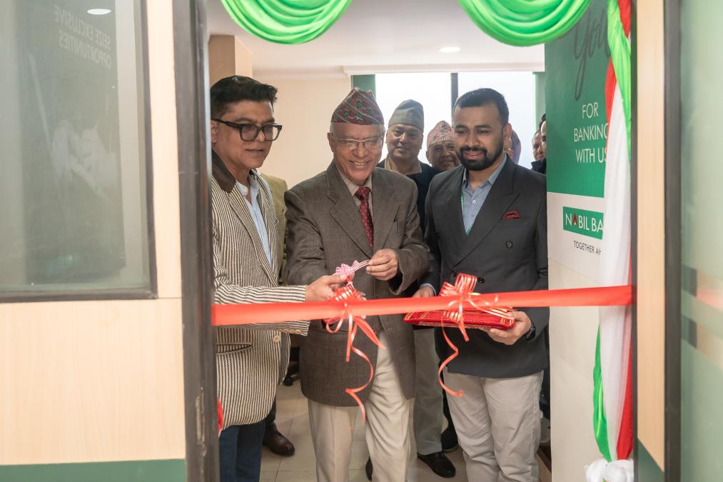 नबिल बैंकको छैटौं प्रायोरिटी बैंकिङ लाउञ्ज पोखरा शाखामा