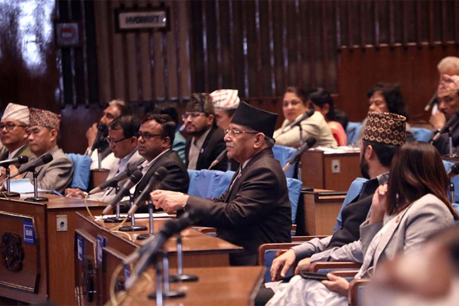 प्रतिनिधिसभाबाट बहुमतले पारित भयो बजेट