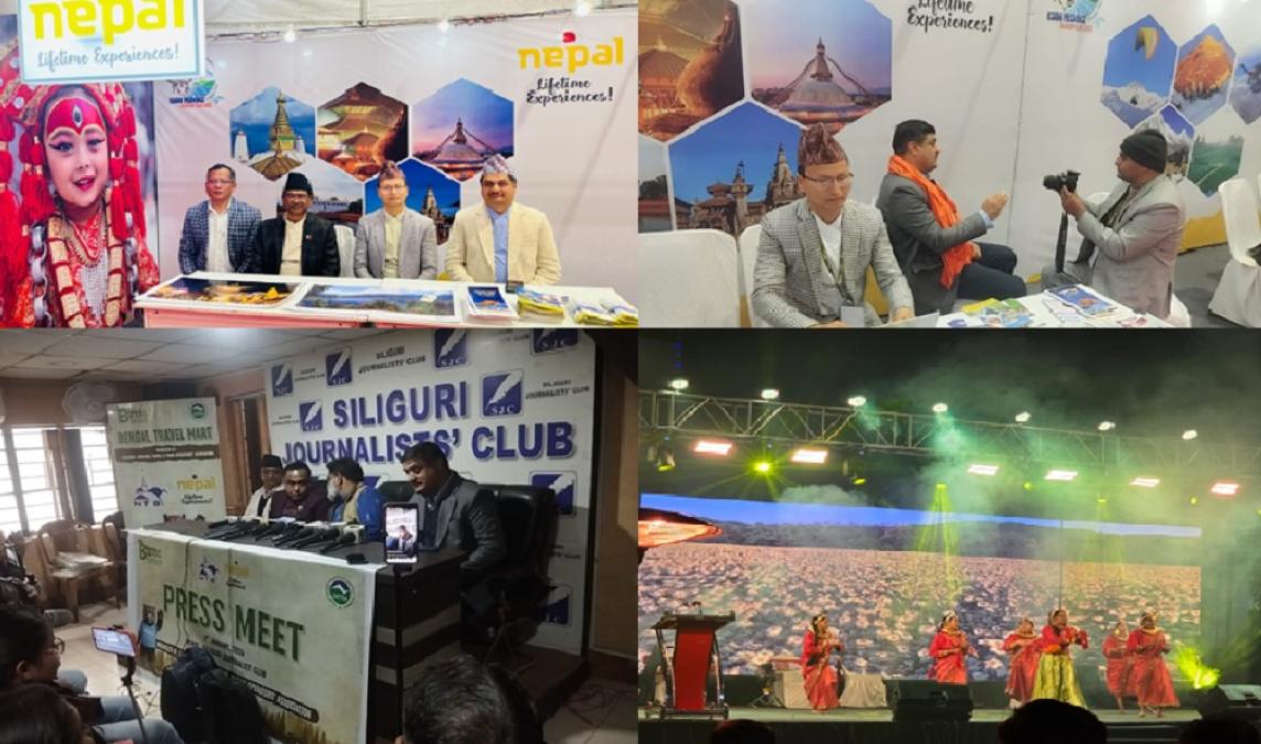 Nepal Receives ‘Tourism Abode of the Eastern Himalayas’ Award at Bengal Travel Mart 2026