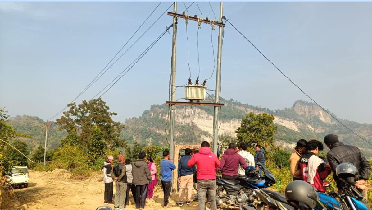 बागमतीको बिकट गाउँमा बल्यो बिजुली