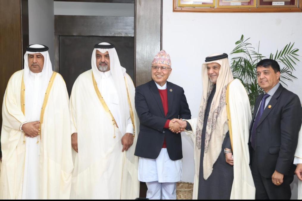 परराष्ट्र मन्त्री र अर्थमन्त्रीसँग कतारी प्रतिनिधि मण्डलको भेटवार्ता