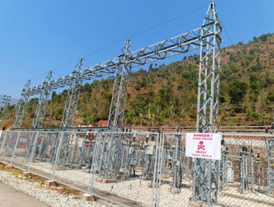 १३२ केभीको बुर्तिबाङ सवस्टेसन सञ्चालनमा