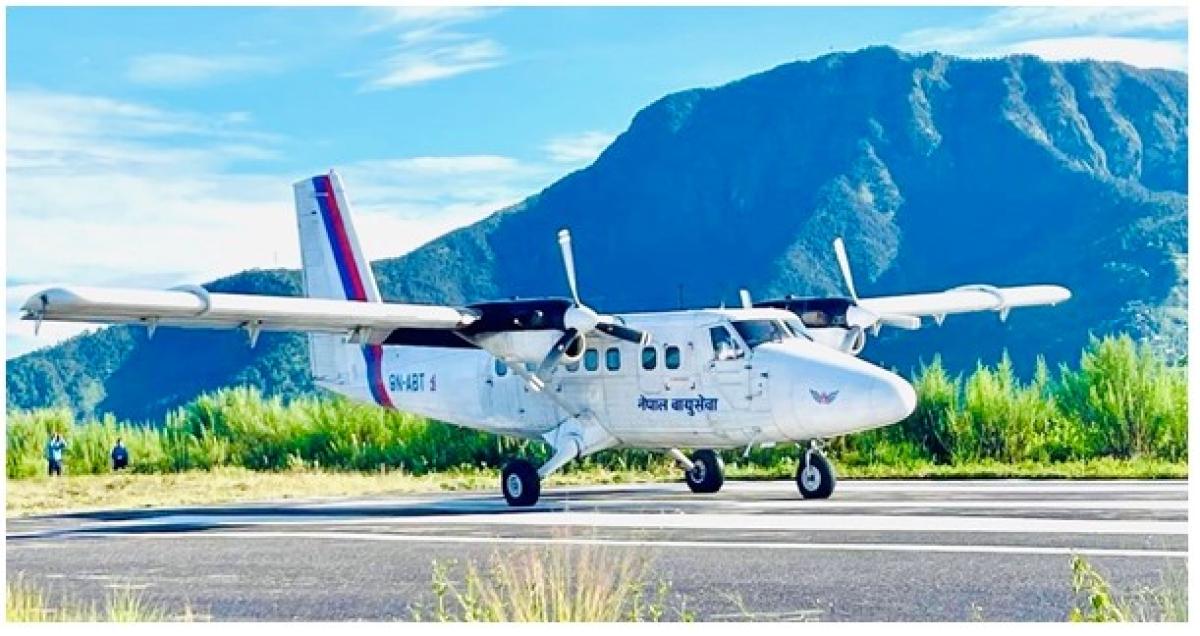 गुल्मीमा हवाई उडान सातामा तीनपटक मात्र