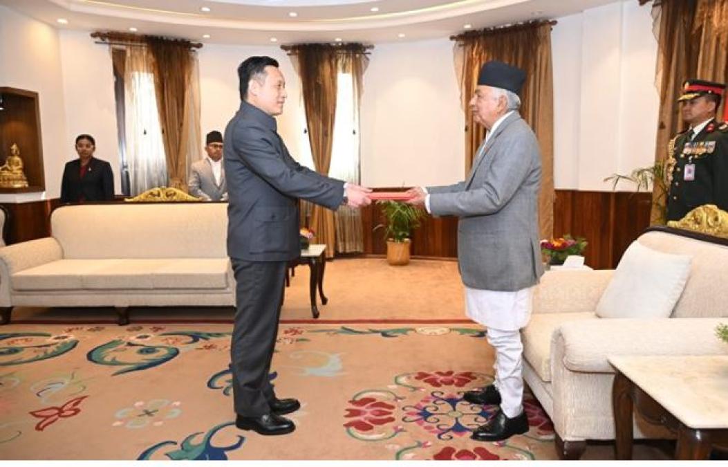 पाँच देशका राजदूतद्वारा ओहोदाको प्रमाणपत्र प्रस्तुत