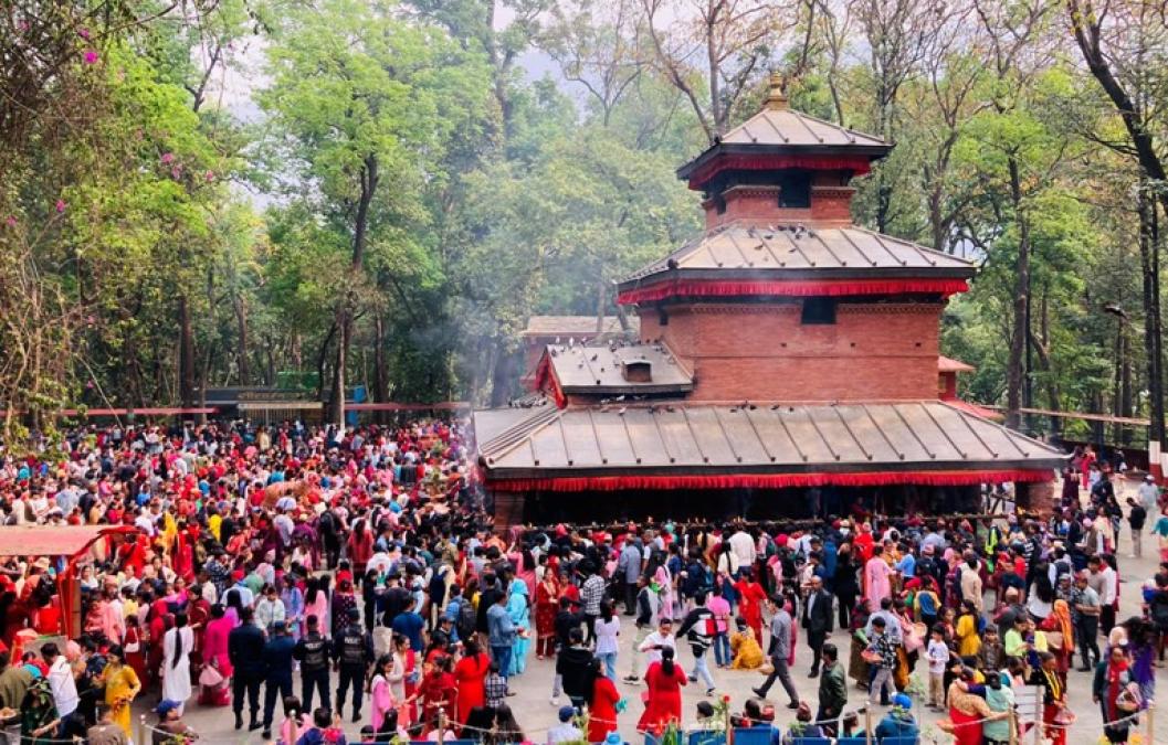 कालिका मन्दिरमा ‘चैतेदसैँ मेला’ को तयारी