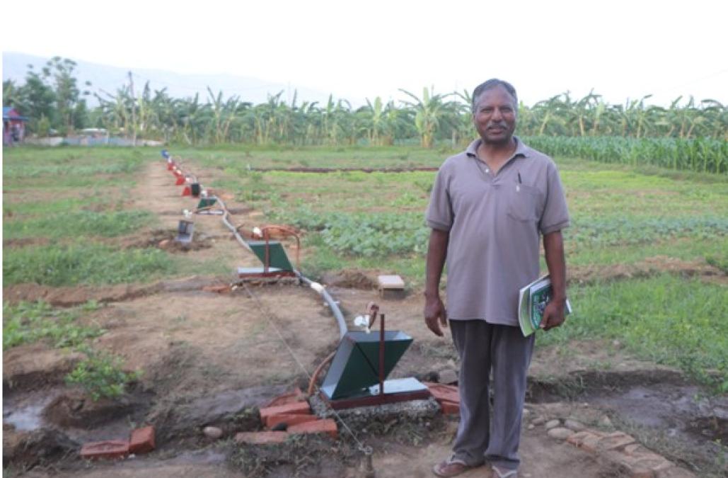 ‘काचाल्का’ अर्थात् थोरै पानीले धेरै सिँचाइ गर्ने प्रविधि